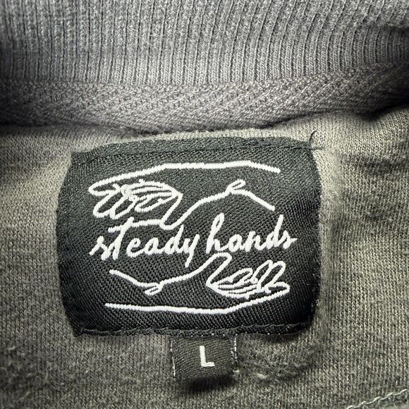 🛑SOLD🛑Steady Hands Marceline Cat-Unisex Large Sweatshirt Adventure Time Fan - Picture 7 of 10